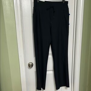 32 Degrees Black straight fit Joggers NWT size Large